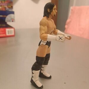2012 WWE Mattel CM Punk Flex Force Wrestling Figure Black White